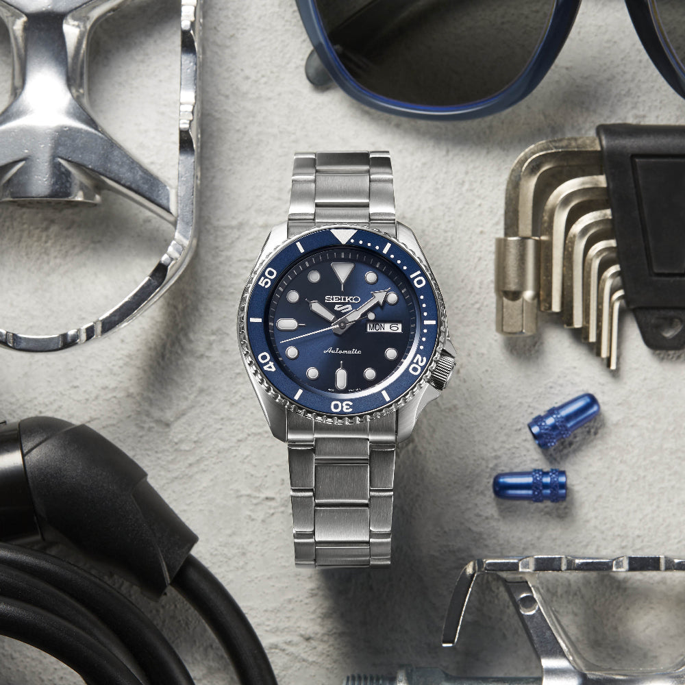 Seiko 5 Sports SRPD51K1 Horloge Blauw
