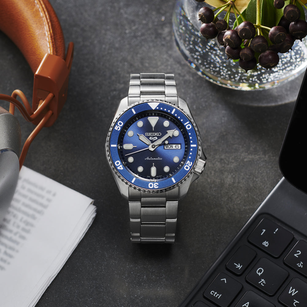 Seiko 5 Sports SRPD51K1 Horloge Blauw