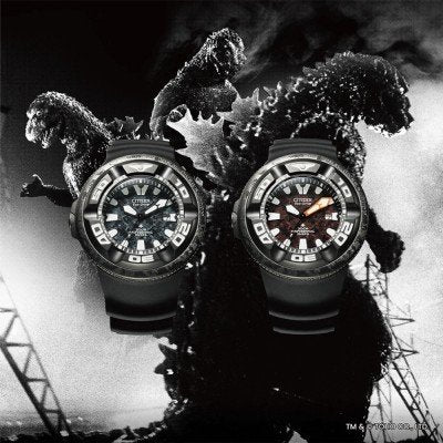 Citizen Marine BJ8059-03Z Godzilla Horloge